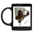 Кружка цветная UV-DTF