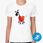 Женская спортивная футболка