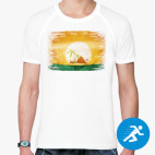 Мужская спортивная футболка