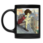 Кружка цветная UV-DTF