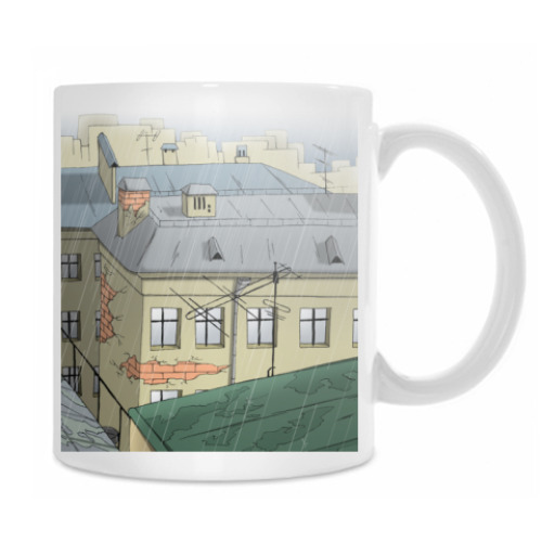 Кружка с принтом «Малыш и Карлсон»