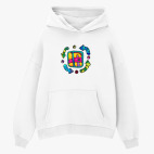 Толстовка худи оверсайз