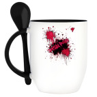 Кружка с ложкой