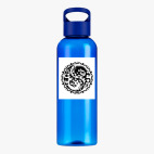 Прозрачная спортивная бутылка