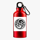 Металлическая бутылка 400 мл UV-DTF