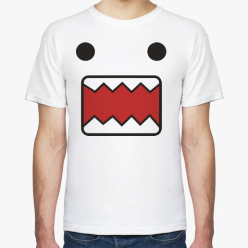 Футболка с принтом  Domo