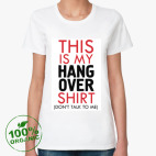 Женская футболка органик