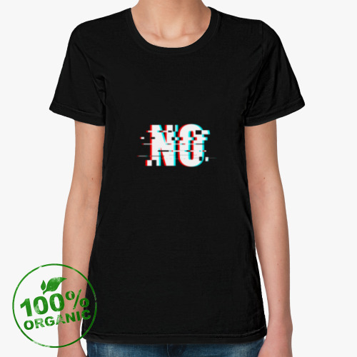 Женская футболка из органик-хлопка GLITH NO