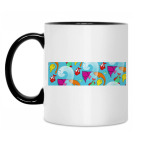 Кружка двухцветная