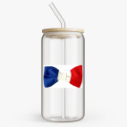 Банка с бамбуковой крышкой