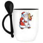 Кружка с ложкой