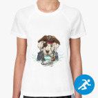 Женская спортивная футболка