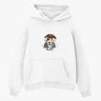 Толстовка худи оверсайз