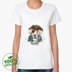 Женская футболка органик