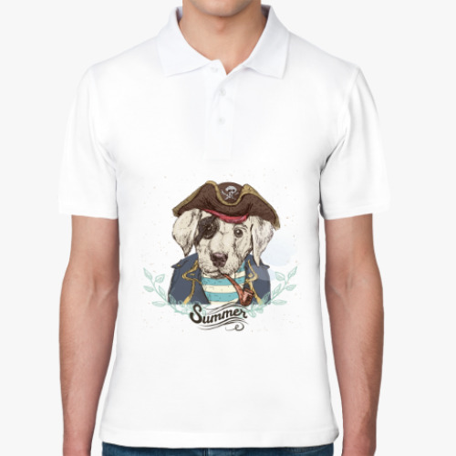 Рубашка поло Пиратская собака