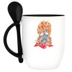 Кружка с ложкой