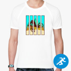 Мужская спортивная футболка