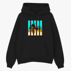 Толстовка худи оверсайз