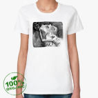 Женская футболка органик
