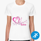 Женская спортивная футболка