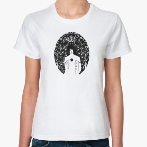Классическая футболка «Богиня Венера»