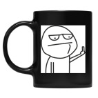 Кружка цветная UV-DTF