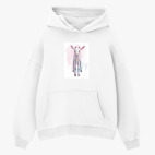 Толстовка худи оверсайз