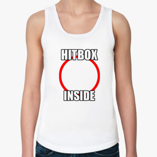 Женская майка с принтом Hitbox