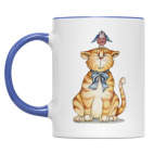 Двухцветная кружка Рыжик