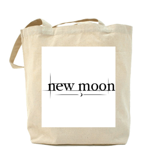 Сумка шоппер с принтом New moon