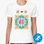 Женская спортивная футболка