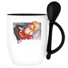 Кружка с ложкой