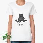 Женская футболка органик