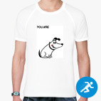 Мужская спортивная футболка