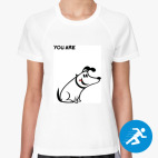 Женская спортивная футболка