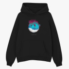 Толстовка худи оверсайз