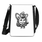 Кошка в шляпе с трубкой