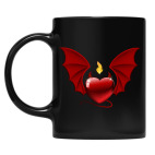 Кружка цветная UV-DTF