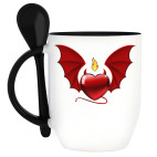 Кружка с ложкой