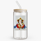 Банка с бамбуковой крышкой