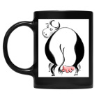 Кружка цветная UV-DTF