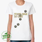 Женская футболка органик