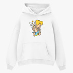 Толстовка худи оверсайз