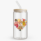 Банка с бамбуковой крышкой