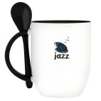 Кружка с ложкой