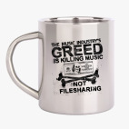 Кружка металлическая