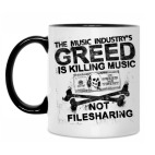 Кружка двухцветная