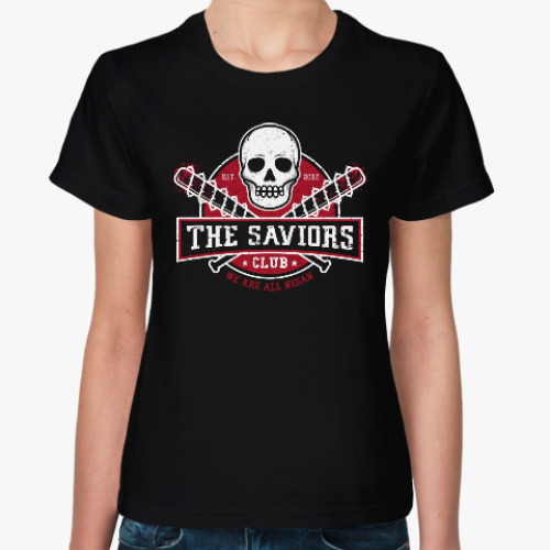 Женская футболка Walking Dead The Saviors TWD