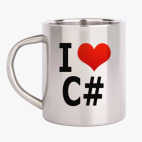 Кружка металлическая