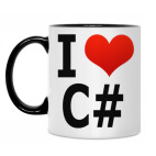 Кружка двухцветная